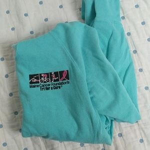Beautiful teal tri for a cure sweatshirt!